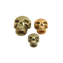 Promotional Fashion Decorations Custom Metal Skull Head